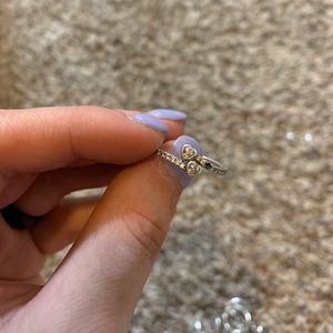 Pandora Two Sparkling Hearts